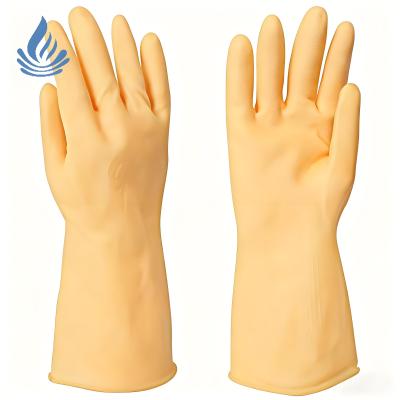 Thickened beef tendon latex gloves