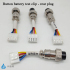 Canrd Coin Cell Test Clip Button Battery Tester Fixture Lead Blue Coin Cell Testing Clamp
