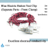 Canrd Coin Cell Test Clip Button Battery Tester Fixture Lead Blue Coin Cell Testing Clamp