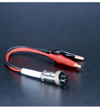 Button battery test fixture (sealed version)