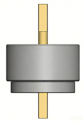 Button battery test fixture (sealed version)