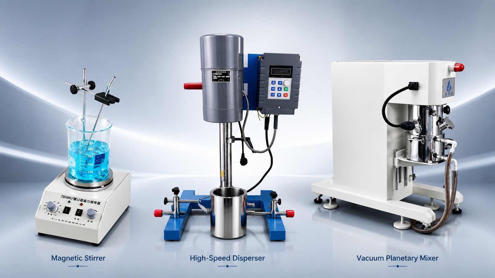 Magnetic Stirrer-High Speed Dispersion-Vaccum PlanetaryMixer