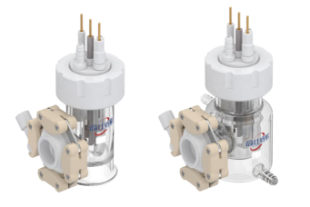Single-compartment Photoelectrochemical Cell (Semi-sealed, Side Illumination)
