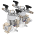 H-Type Membrane-Replaceable Photoelectrochemical Cell (Dual Optical Windows, Fully Sealed)