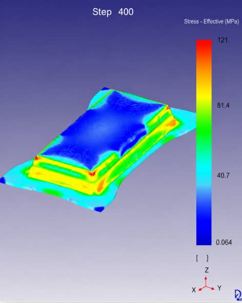 Cross-sectional structure of lithium-ion pouch cell aluminum laminate film showing the nylon outer layer, aluminum barrier layer, and PP heat-sealing layer used for moisture protection and hermetic cell sealing.