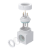 Single-Chamber Fully PTFE Photoelectrochemical Cell (Relatively Sealed)