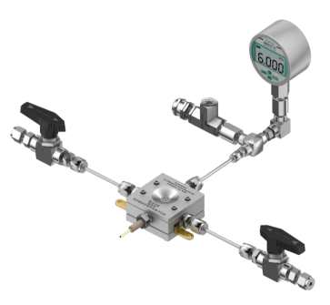 In-Situ Raman Pressure Battery Test Cell (Three-Electrode System)
