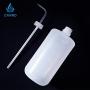 Plastic white curved spout washing bottle