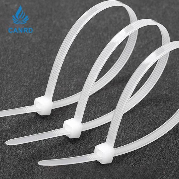 Self locking nylon zip ties
